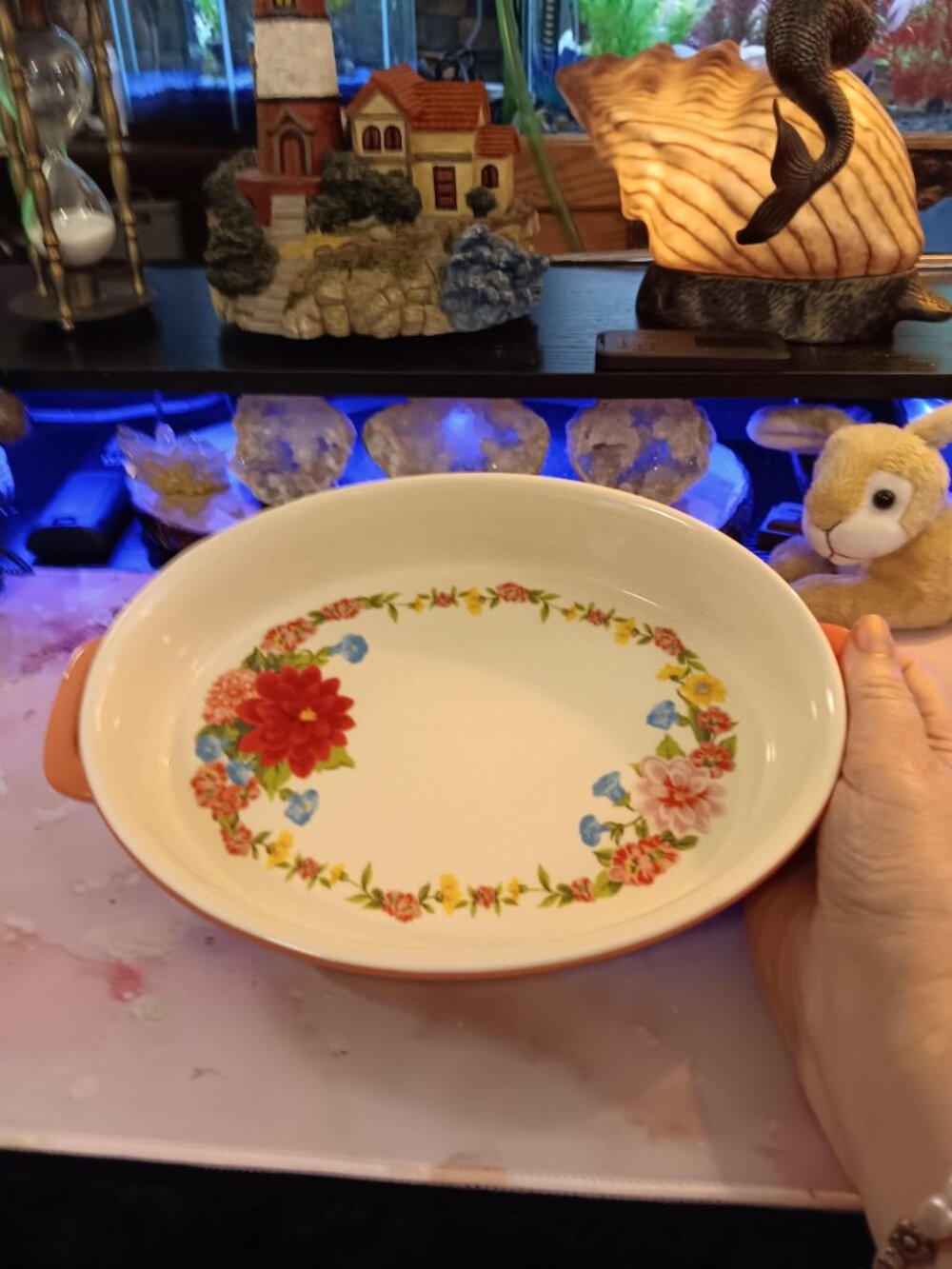 Pioneer Woman 1qt. Casserole Dish "Sweet Rose"I Consider OFFERS on most my items